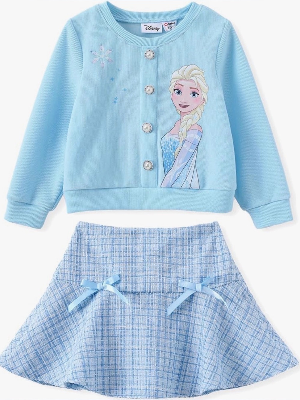 Disney Light Blue Elsa Two-Piece Set 2T